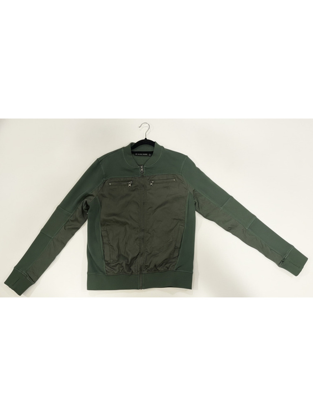 Blanc Noir NWT Men’s Olive Vision Bomber Jacket Large